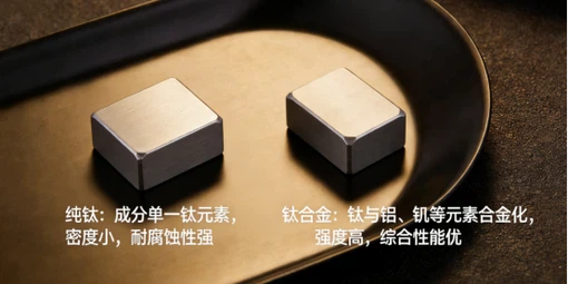 Difference between pure titanium and titanium alloy Difference between pure titanium and titanium alloy